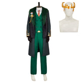 Mv Rivals (2025) Loki Green Presidential Suit Set Outfits Cosplay Costume